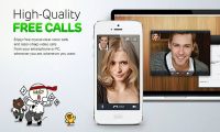 LINE free calls