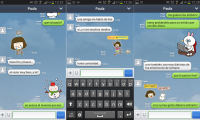 line android interface