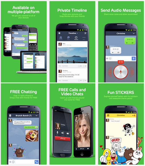 Line App: A Unique Messaging App